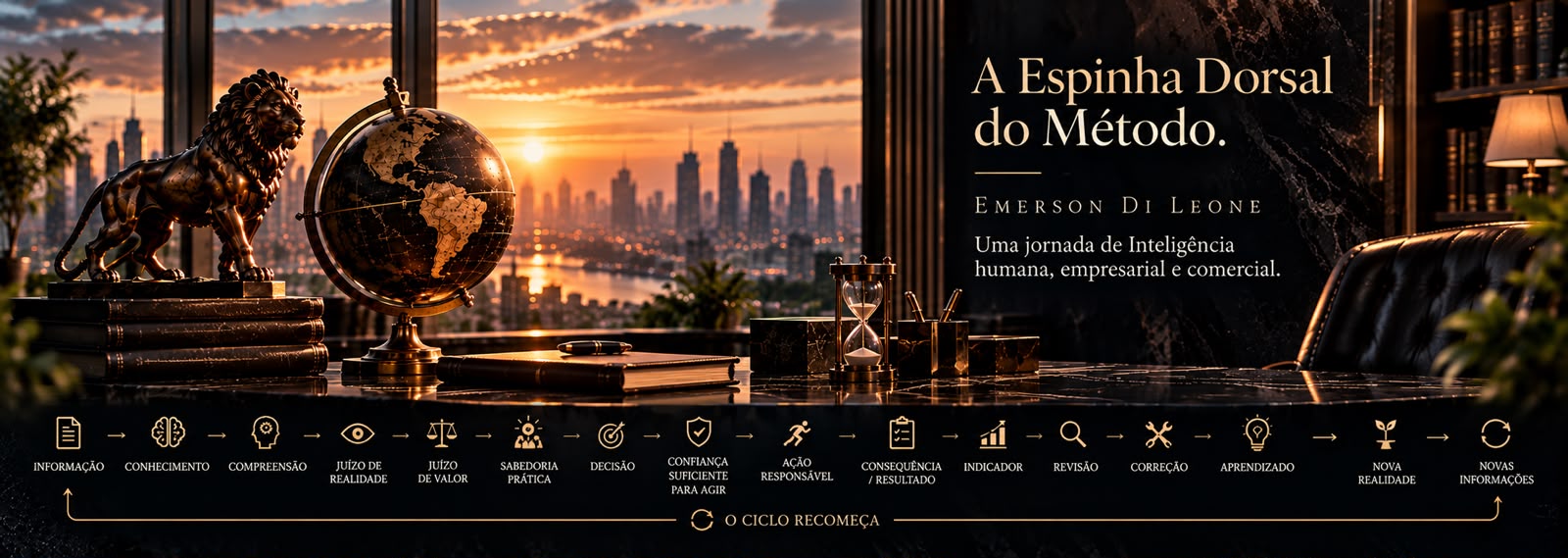 Banner comentando sobre a espinha dorsal do método Deverium